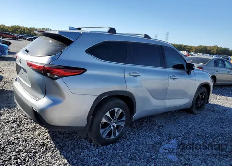 2022 Toyota Highlander Xle from USA, damaged, VIN 5TDGZRAH8NS140704
